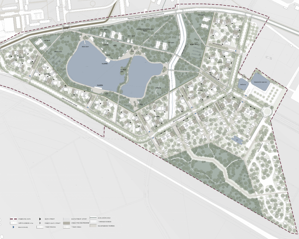 Osijek gradi novi kvart u zelenoj oazi, uz jezero. Odabrano idejno rješenje; evo što znamo
