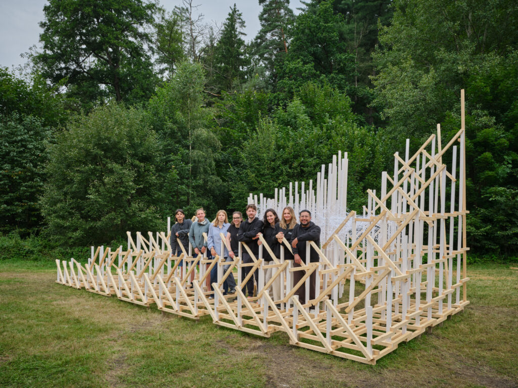 Pogled u kućice mladih arhitekata, izgrađene na jednom od ljepših festivala arhitekture
