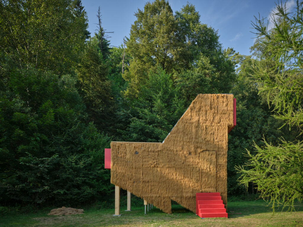 Pogled u kućice mladih arhitekata, izgrađene na jednom od ljepših festivala arhitekture
